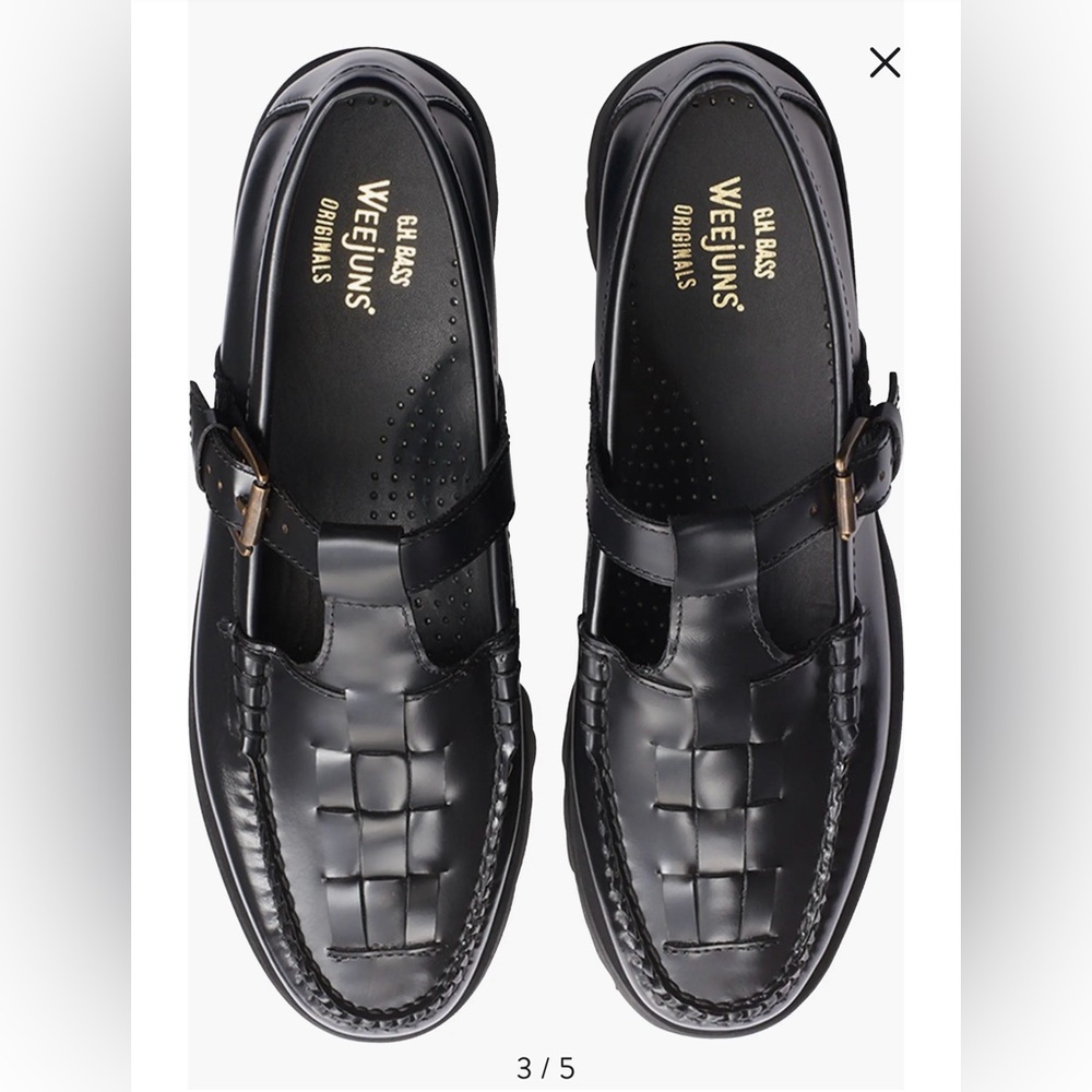G.H. Bass Fisherman Weejuns Mary Jane Loafers